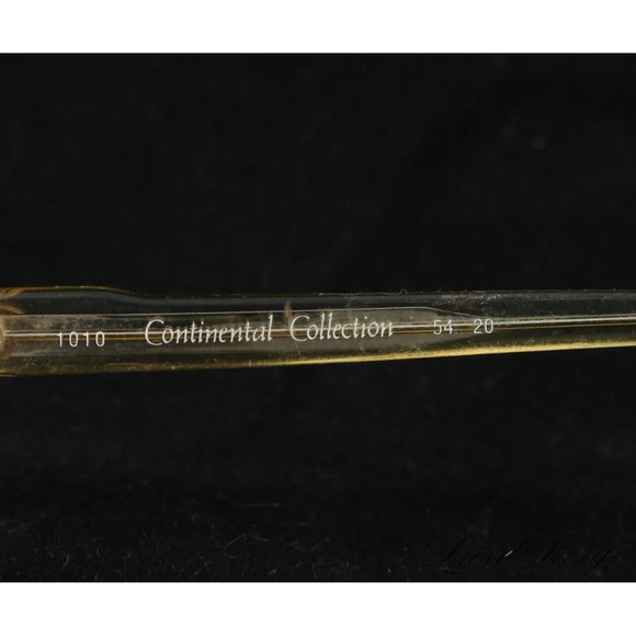Vintage American Optical Made In West Germany Honey Peach Continental Frames - Picture 7 of 7